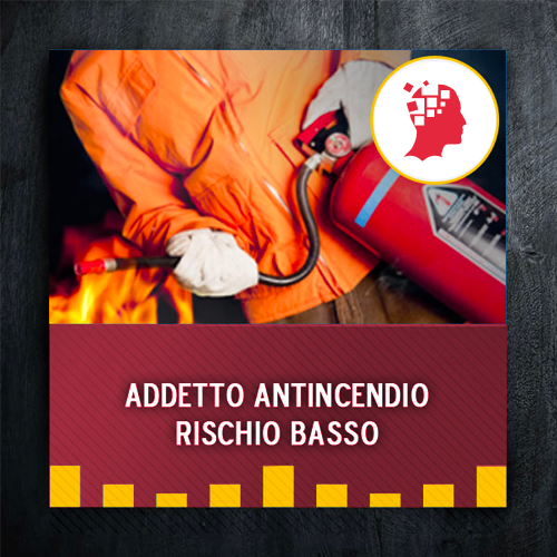 Corso di formazione per addetto antincendio rischio basso
